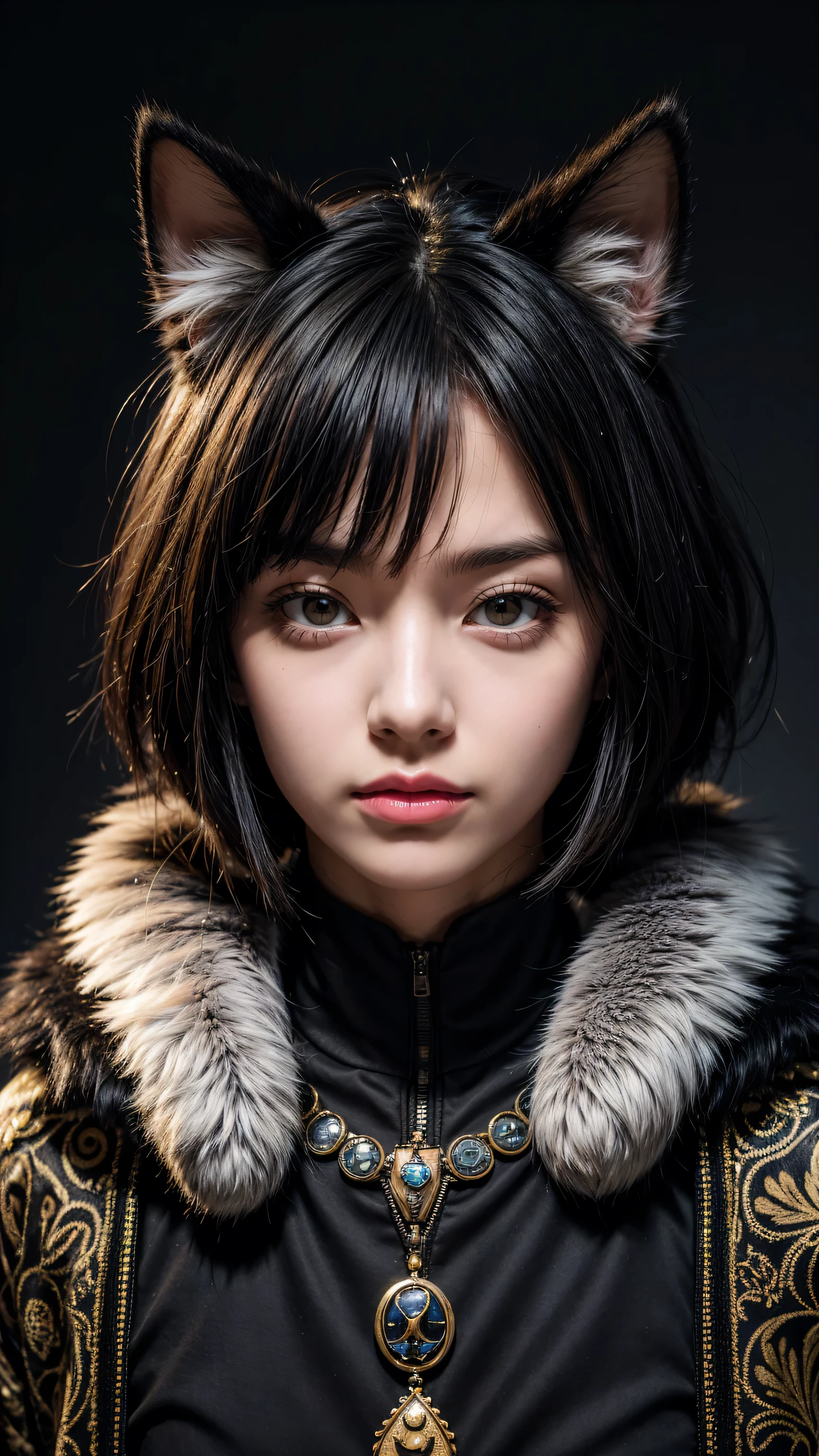 (Dark Environment:0.8),masterpiece, high quality, Absurd, number (artwork), By Dagasi, Yes,Seizan,(anthropology,Fluffy fur,character focus:1.1),anthropology male cat,short hair,portrait, Bright Eyes,panoramic,character focus.(Detailed background:0.7),...