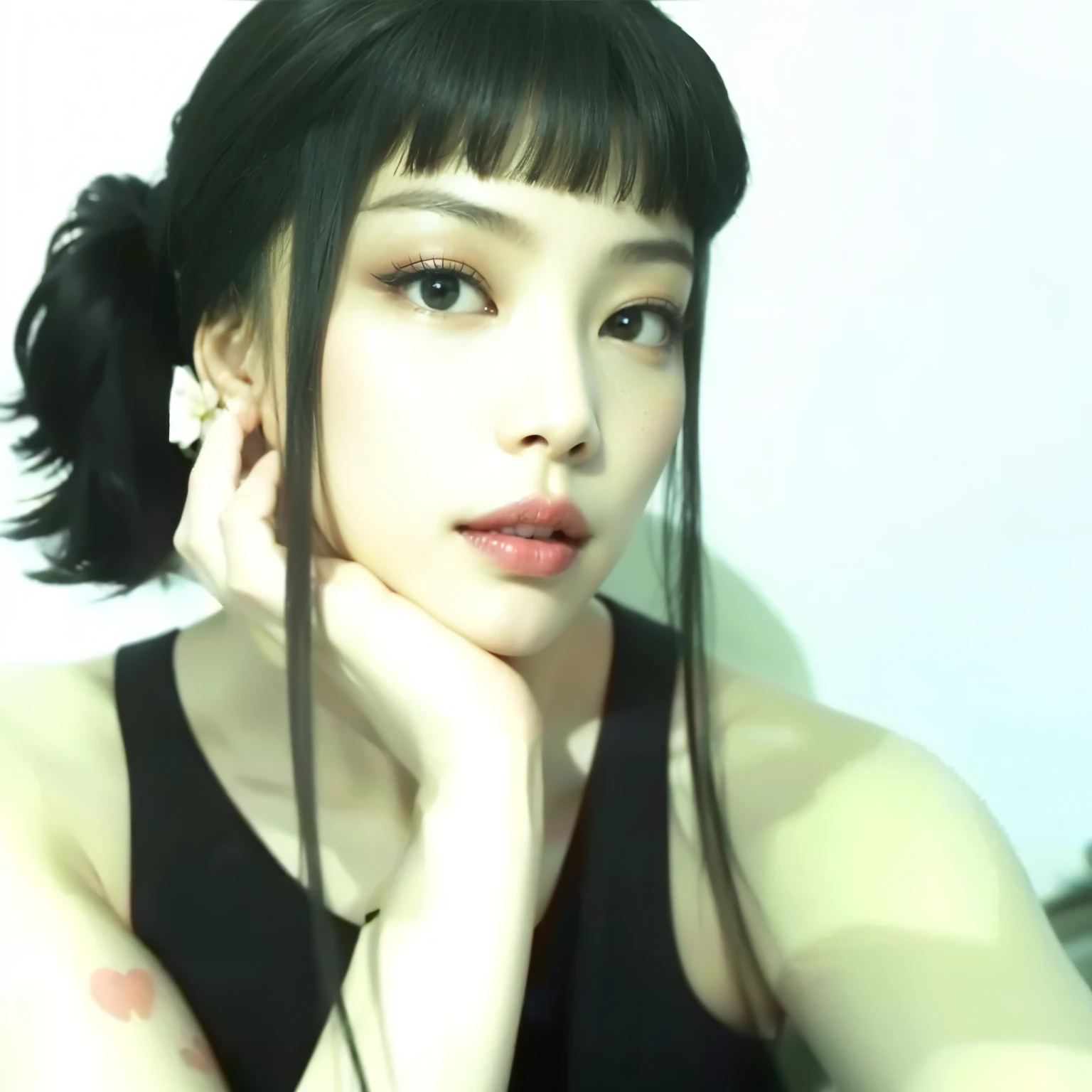 Jenny, 16K, Ethereal beauty, 16K maximum quality, maior qualidade, mais alta qualidade, Qualidade e detalhes mais perfeitos, Rosto perfeito e beleza