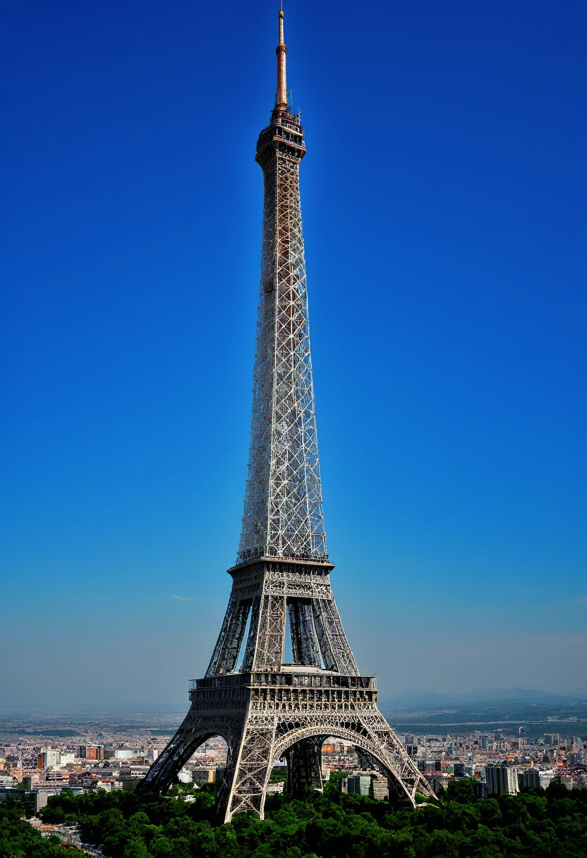 Mi foto mejorar calidad de imagen en 8k encima de una torre de telecomunicaciones 