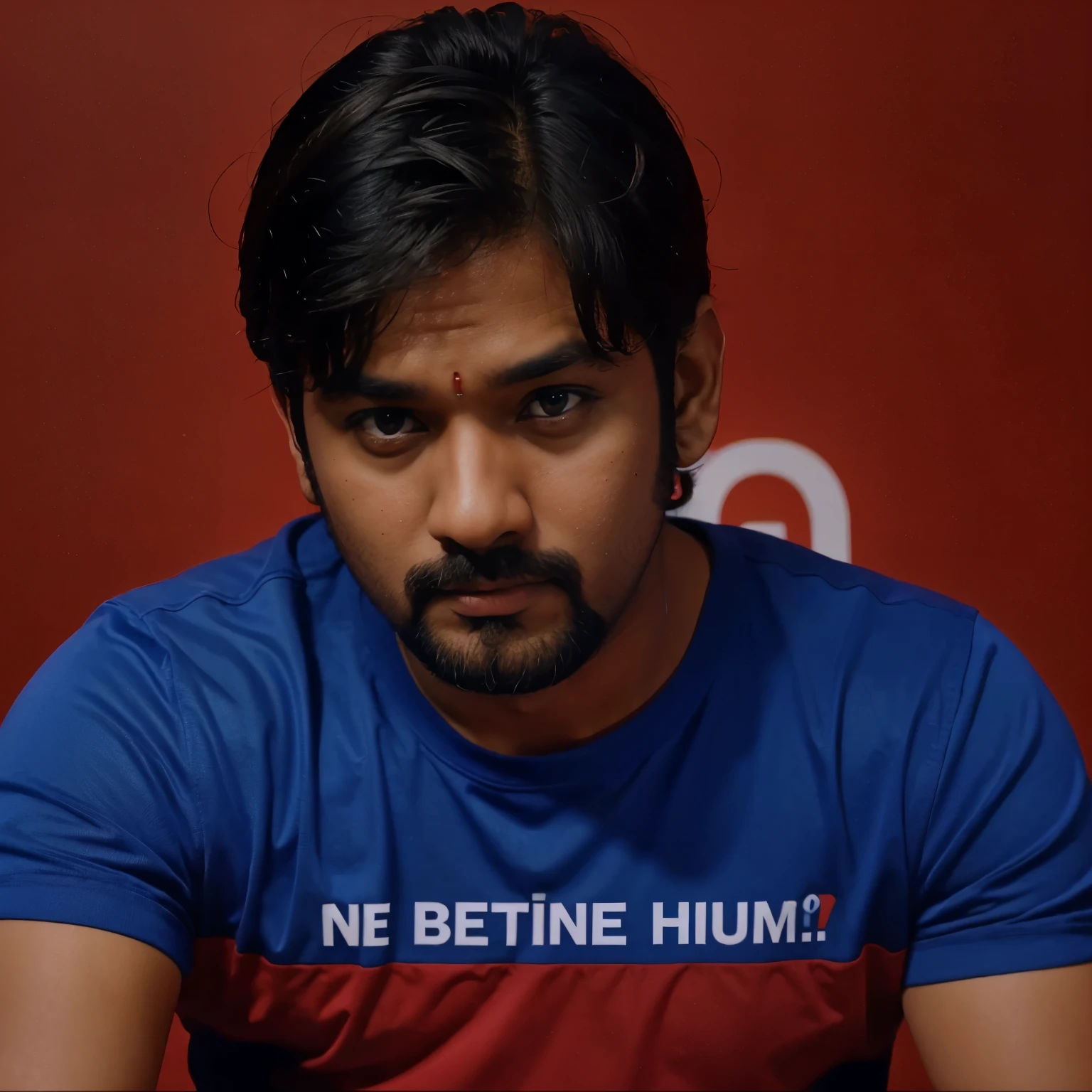 For a youtube channel. Channel name start as appukuttan. Red background. Loyal blue intro sign.