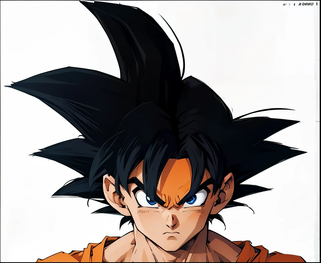 Goku extremamente realista, muito lindo, 8K, Fitness