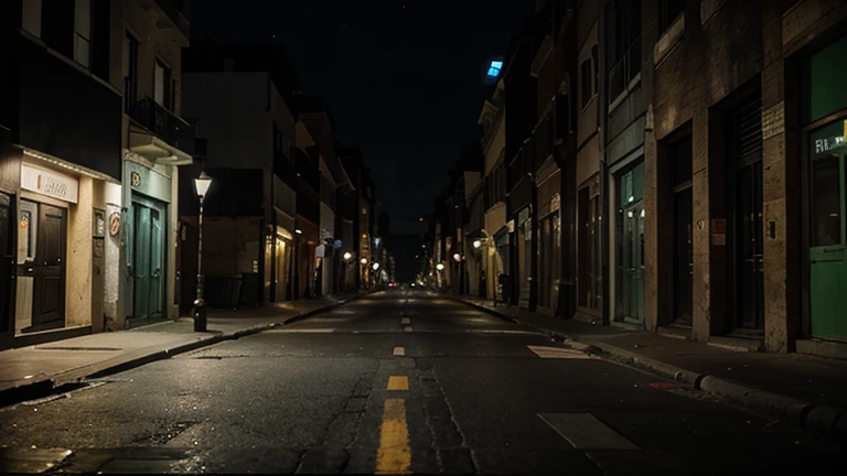 empty street, noche