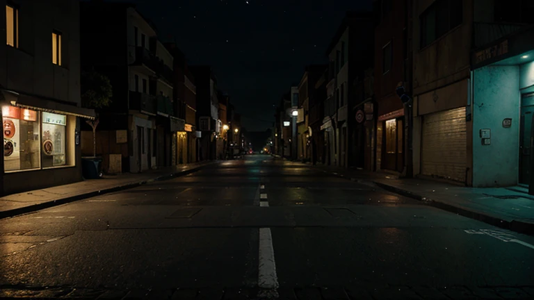 empty street, noche