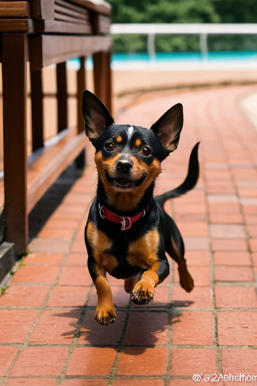 dog Miniature Pinscher Run