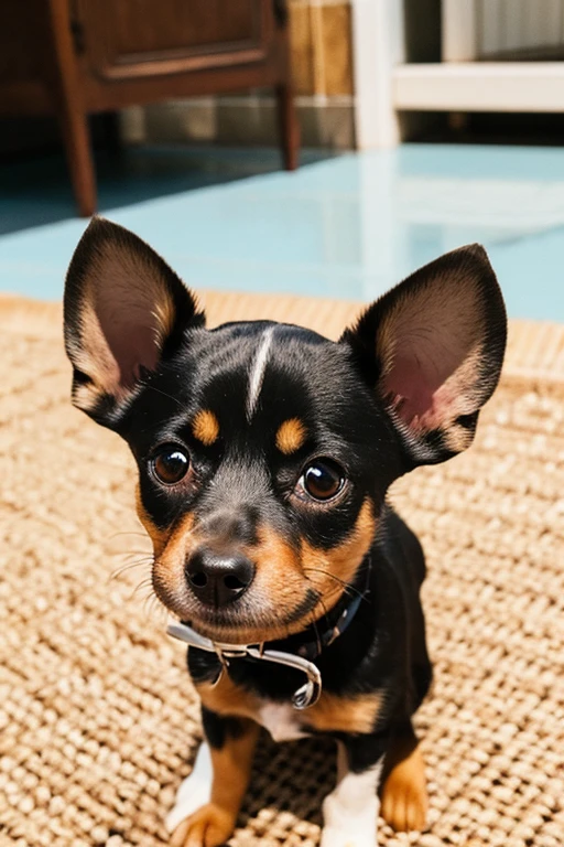 dog Miniature Pinscher Eat rice