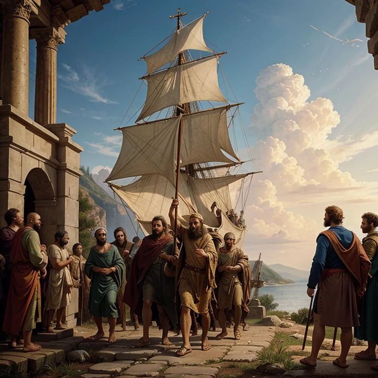 Second journey of the apostle Paul 