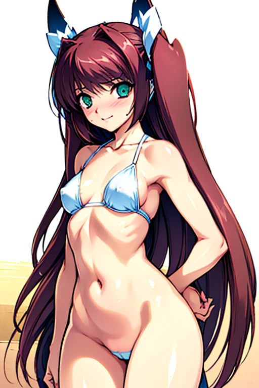 anime style,
UHD, masterpiece, anatomically correct, textured skin, super detail, best quality, highres,
This anime character's name is "B", "B" is for 1girl,
solo, full body, standing,
Characters similar to rias gremory,
"painting style : gainax anime style, kyoto animation style, inspired by Tsubasa Nakai, anime moe artstyle, anime visual of a cute girl, seductive anime girl, beautiful alluring anime teen,oth anime cg art, clean detailed anime art, painted in anime painter studio",
18 years old, small breasts, air, very long hair, twintails, (mid back length hair), eyebrows visible through hair, hair ribbon, (detailed eyes:1.5), Big Eyes, green eyes, rounded eye shape, droopy eyes, White and healthy complexion, smooth skin, (slender figure:1.5), Height:160cm, Bust:80cm, Waist:60cm, Hips:80cm, seifuku, smile