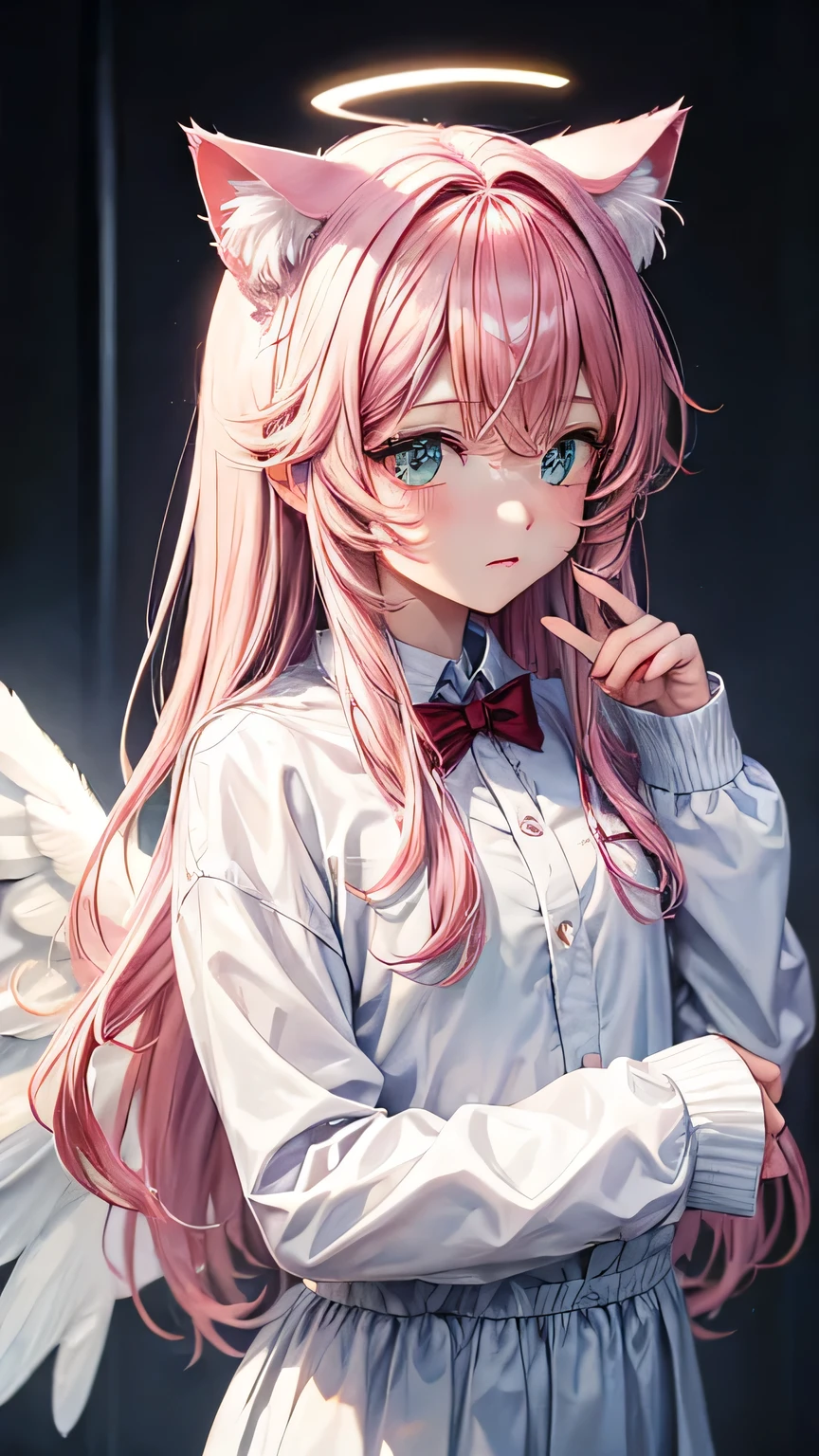 Cat ear　boy　Angel Halo