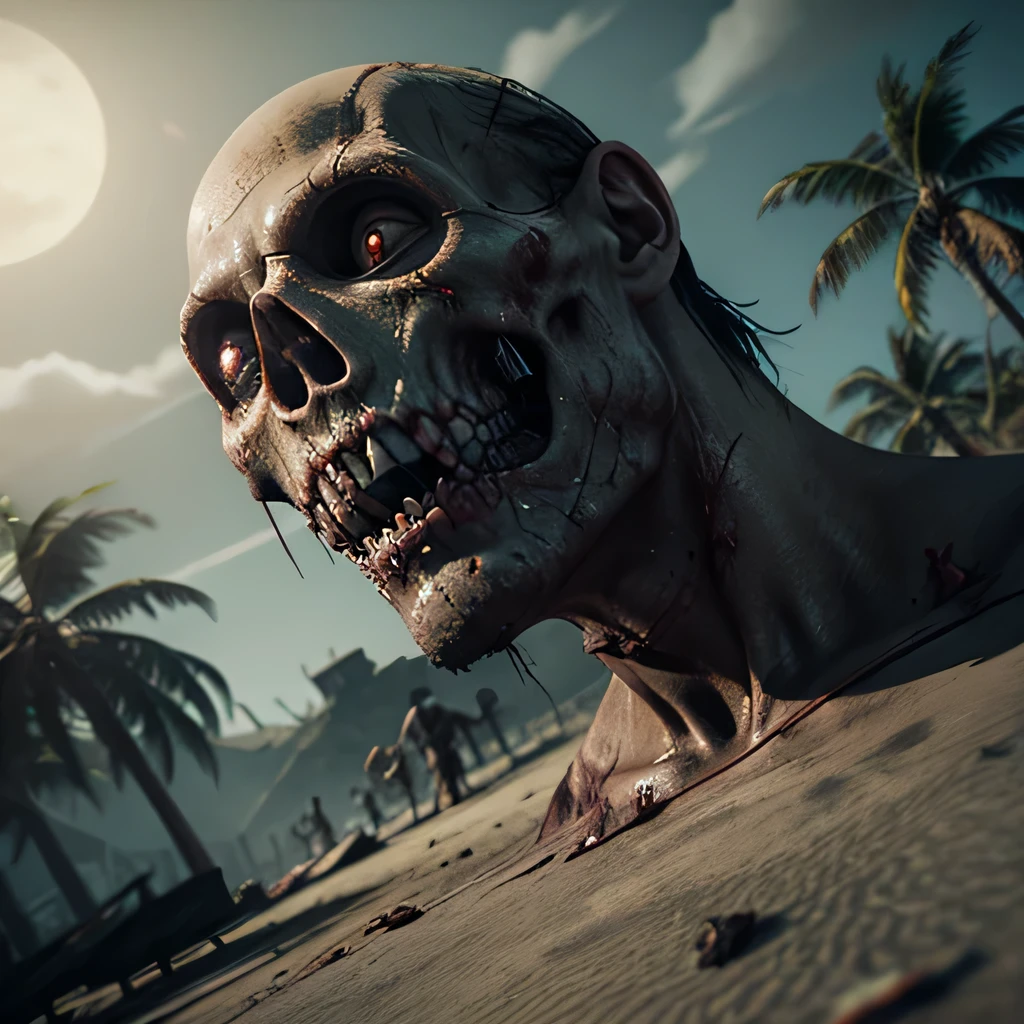 Dead island, Death Beach, scary Zombies ,apocalypse.doomsday, death island