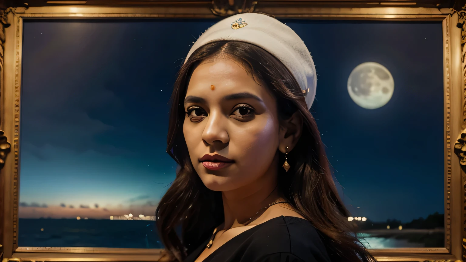 moon by Tarsila do Amaral