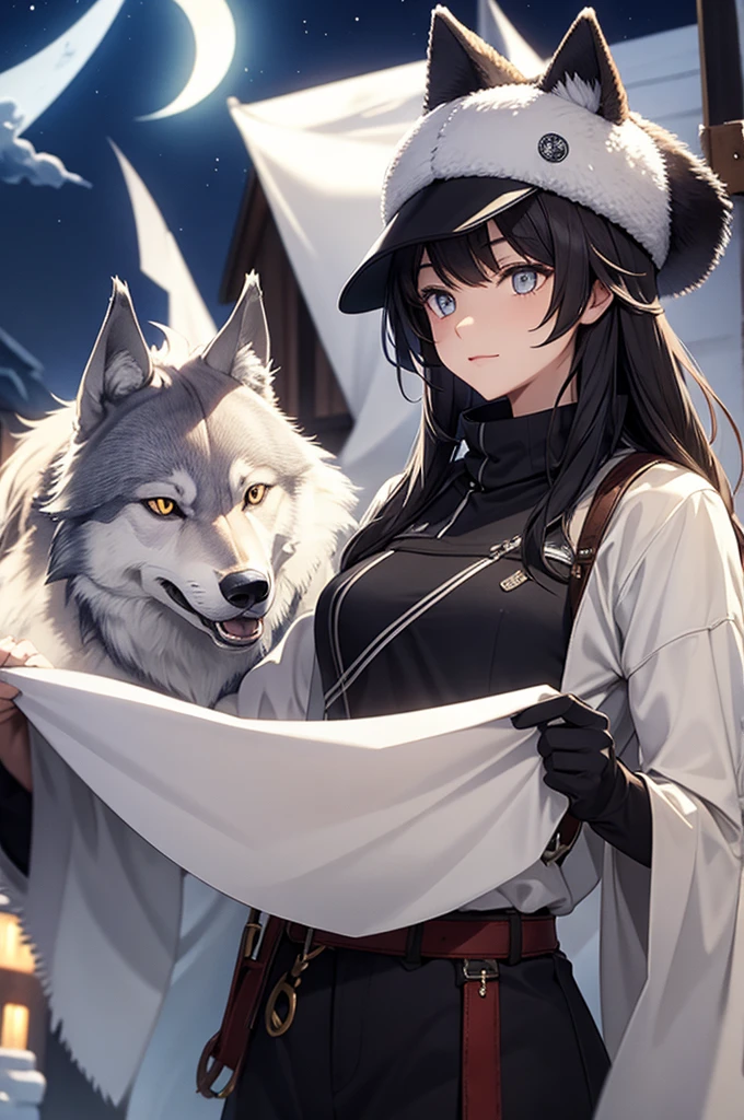 wolf hat