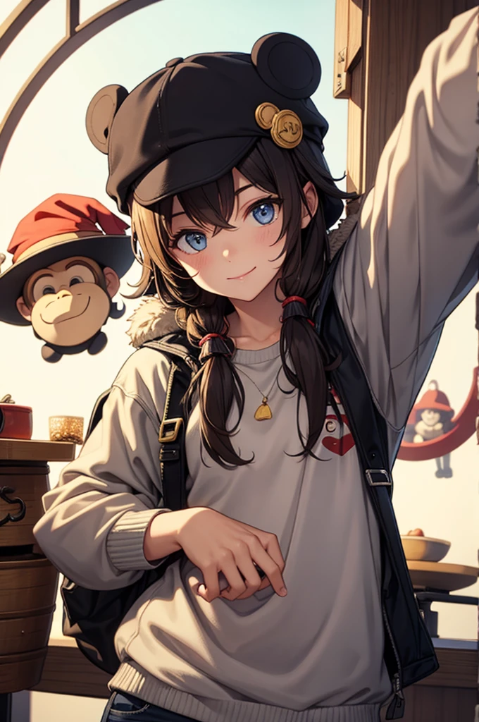 monkey hat