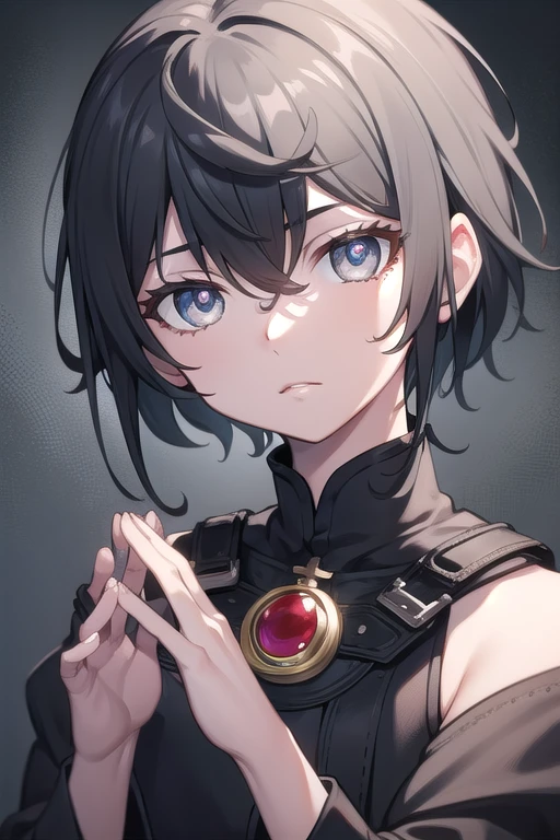 rubyrose, ruby rose, black hair, short hair, (grey eyes:1.5),
BREAK ,
BREAK looking at viewer,
BREAK outdoors,
BREAK (masterpiece:1.2), best quality, high resolution, unity 8k wallpaper, (illustration:0.8), (beautiful detailed eyes:1.6), extremely detailed face, perfect lighting, extremely detailed CG, (perfect hands, perfect anatomy),