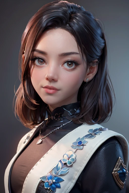 (mejor calidad:1.4),(Piel brillante), enfoque corporal, (cute rostro), (((mejor calidad))), illustration, ((hermoso Finger)), , hermoso body, hermoso character design, ,Perfect lighting, vistoso, Brillante_frente_rostro_Encendiendo, ultra high resolution, high resolution, absurdos:1.2, bokeh:1.2, Destello de lente, (vibrante_color:1.2), (hermoso, pechos medianos:1.2), (muslos gruesos:1.1), grueso,
sosteniendo una carpeta o un libro verde, Small nose, pelo largo y negro con pinza para el pelo rosa, camisa morada, mirando de lado, rubor rosado en las mejillas, grandes ojos azules, Ojo izquierdo blanco con pupila negra visible.