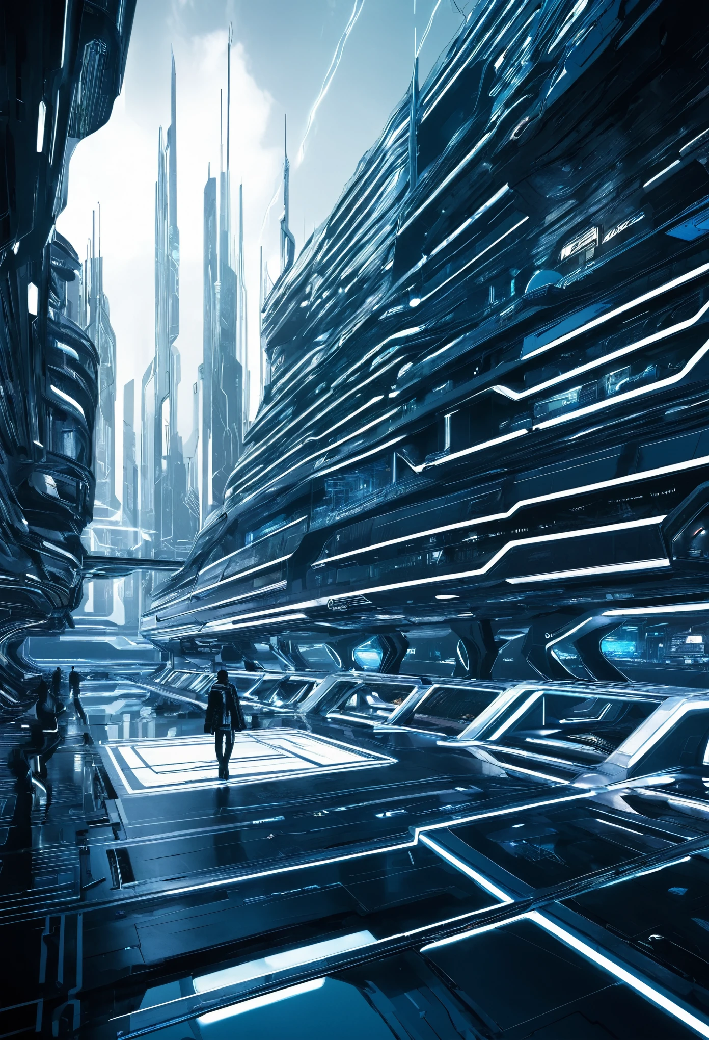 In a futuristic world 
