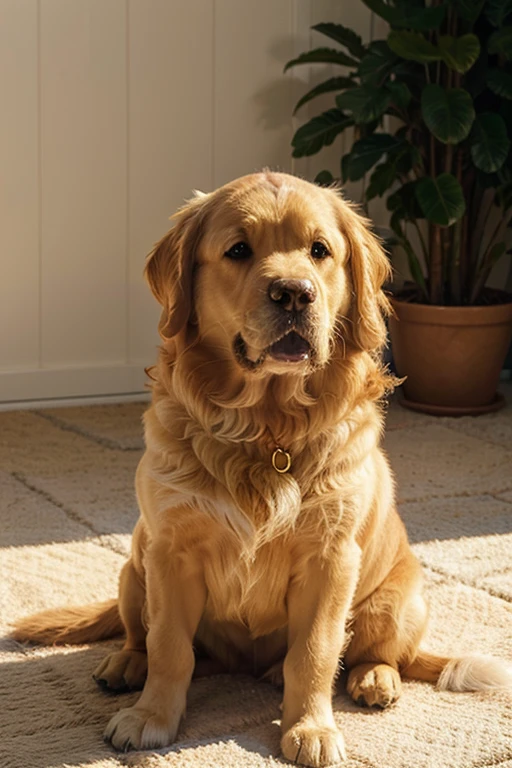 desenho animado anjo golden retriever cachorrinho anjo desenhado por Fiona Staples