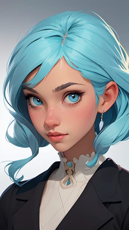 Female character in cartoon style Digital art style illustration Cartoon image of a woman .Ilustra??o estilo desenho animado, estilo de arte dos desenhos animados, Ella Purnel lestilo Cartoon style digital illustration artgerm style cartoon art style, digital illustration style, design de personagens altamente detalhado, arte digital detalhada coragem, Forest fan art, Design de personagens de retrato, beautiful digital illustration, retrato de alta qualidade, Arte em quadrinhos, mulher jovem cabelo com transas lindas . Beautiful lined eyes Medium large bust and wonderful sexy clothes. image expression of sexual desire from the waist to the illustration Ella Purnellstyle Cartoon style digital illustration artgerm style