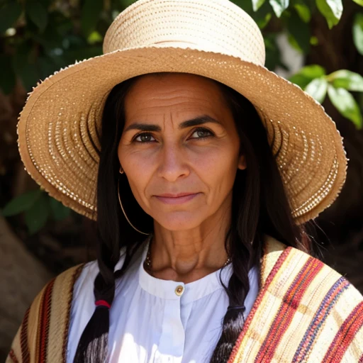a yehudi woman focus on face