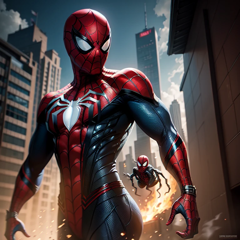 Spider-Man as a Ghost 