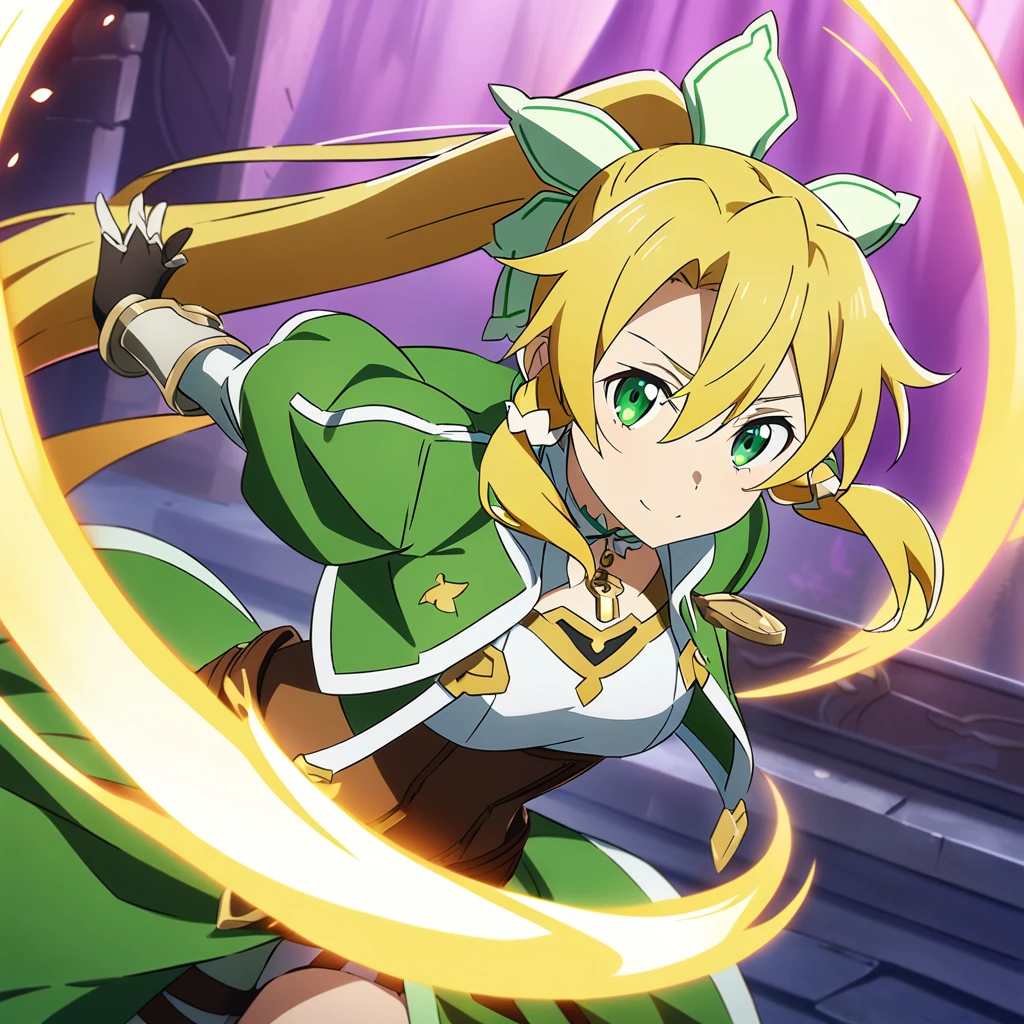 1girl, leafa \(terraria\), sword art online, masterpiece, best quality, very aesthetic, absurdres, anime artwork, anime style, key visual, vibrant, studio anime, highly detailed