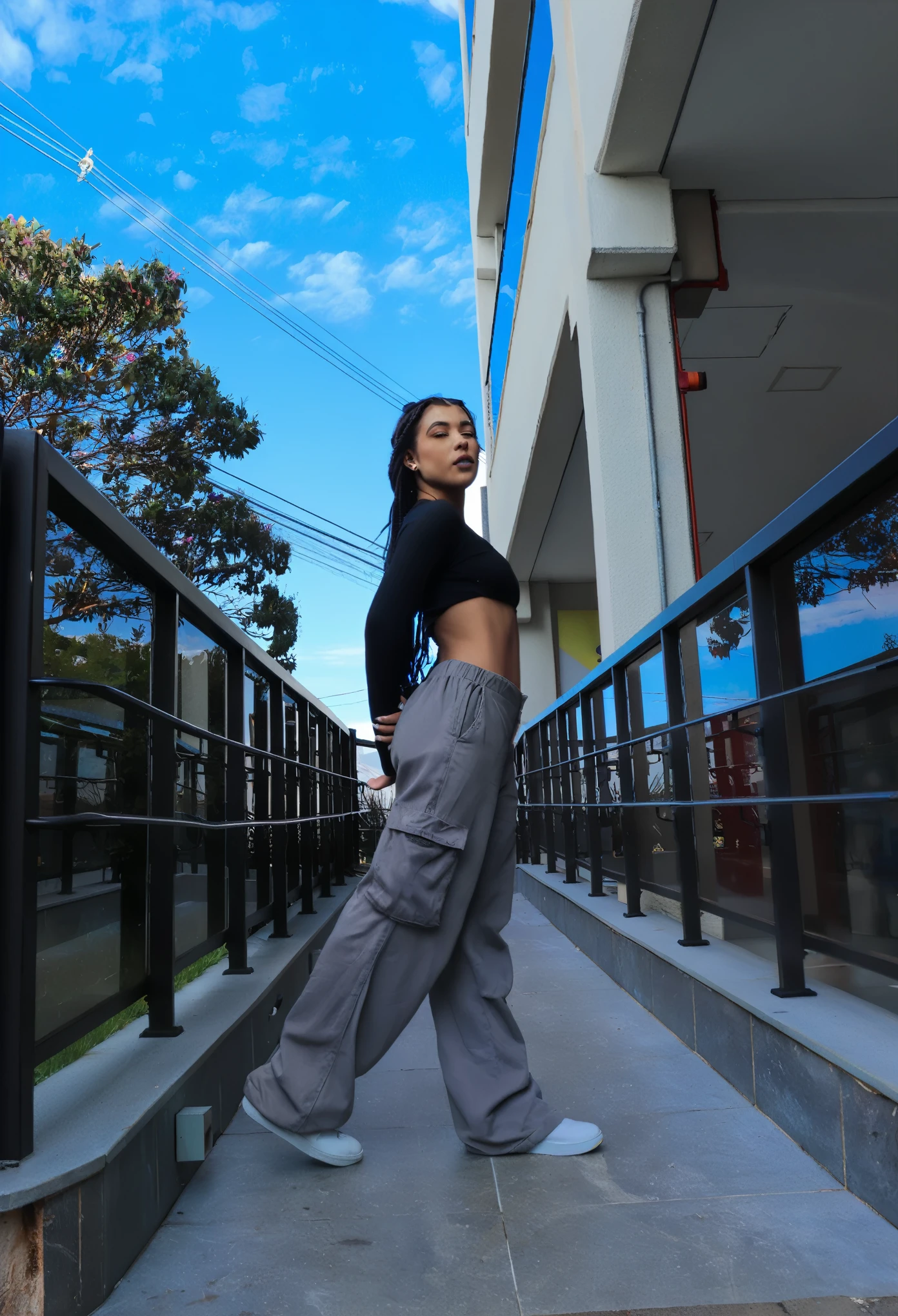 chica ciberpunk,(maximum quality、8k、32K、obra maestra、nffsw:1.3)、(hiper HD)、(fotorrealista:1.4)、Fotografia RAW,ojos perfectos,encantadora figura perfecta,action:1.2,Moda cyberpunk detallada、mundo ciberpunk,profundidad de campos,espalda borrosa,、
