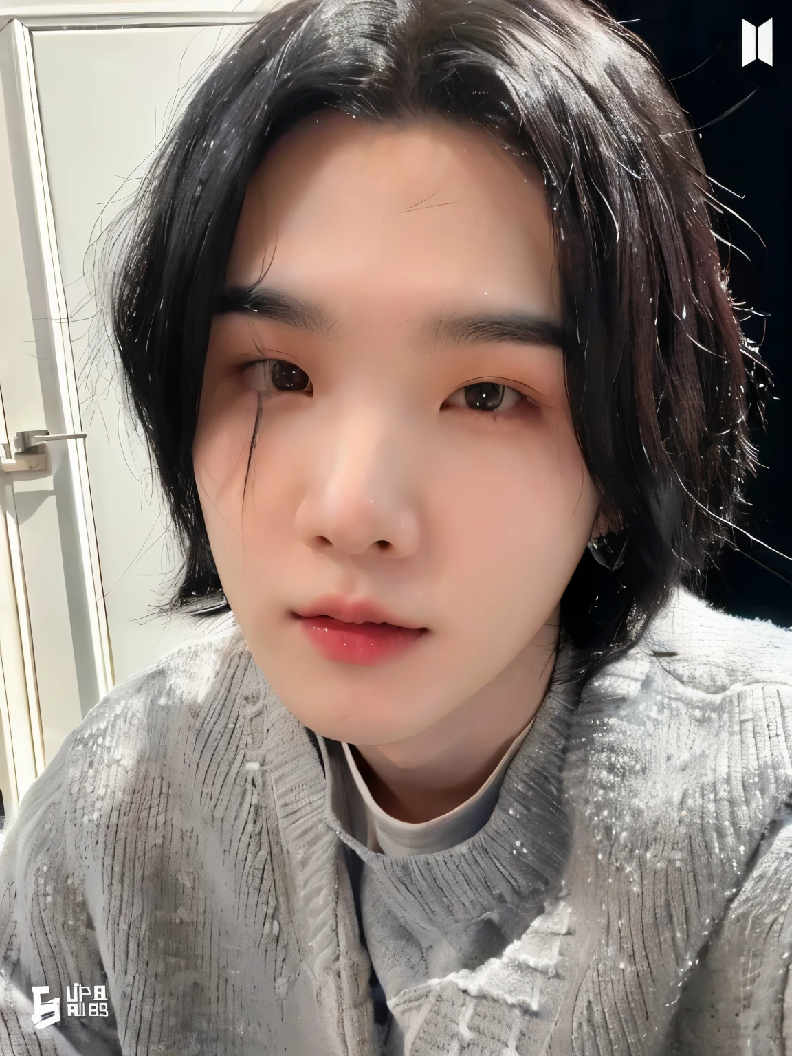 Min Yoongi, Yoongi Min, Yoon Gi, rostro joven y dulce, ojos grandes