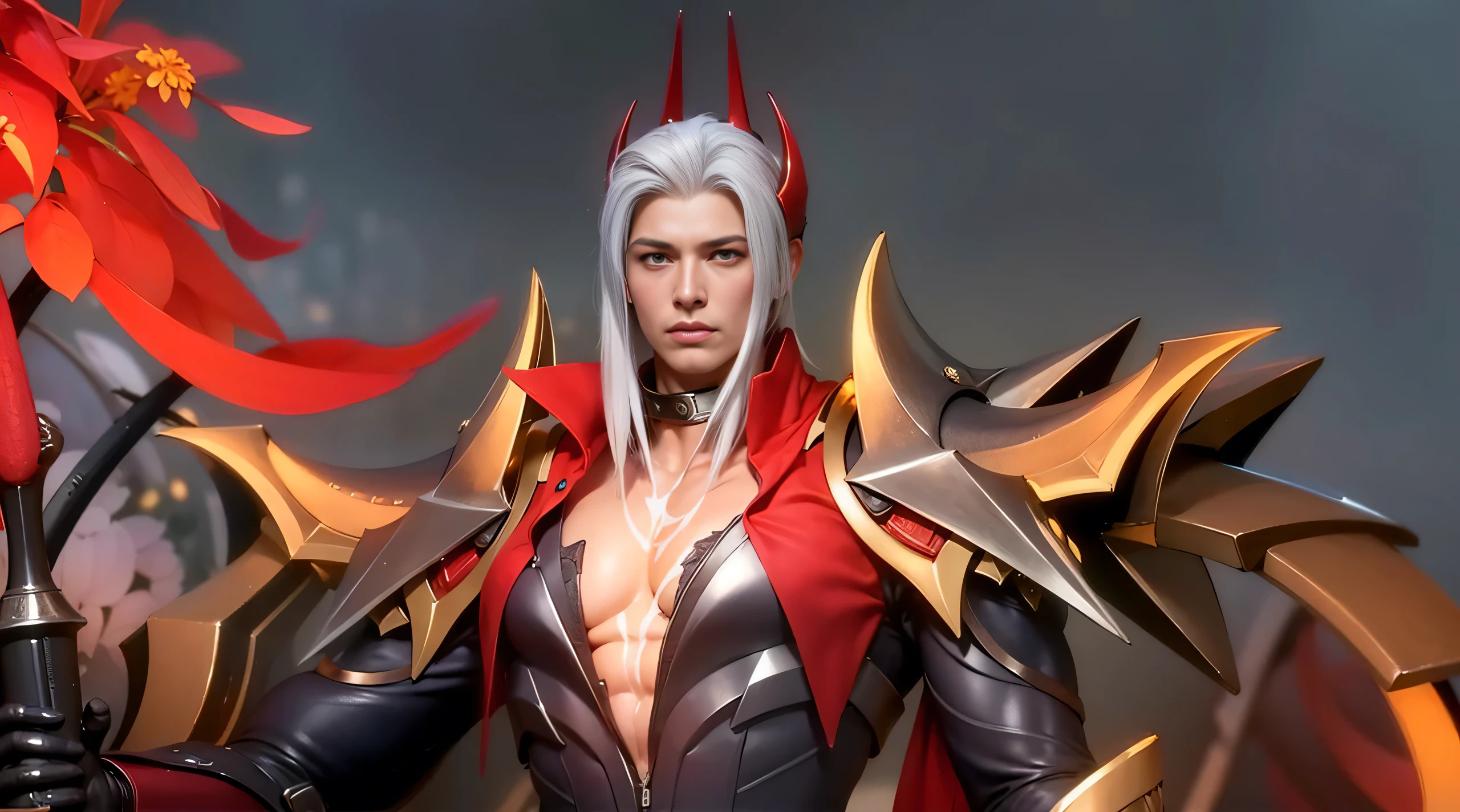 Best quality, masterpiece, detailed skin texture, detailed clothes texture, detailed face, super detail, 8k, intricate detail, 1 boy, The color doesn't change, Muscle guy, 1 guy