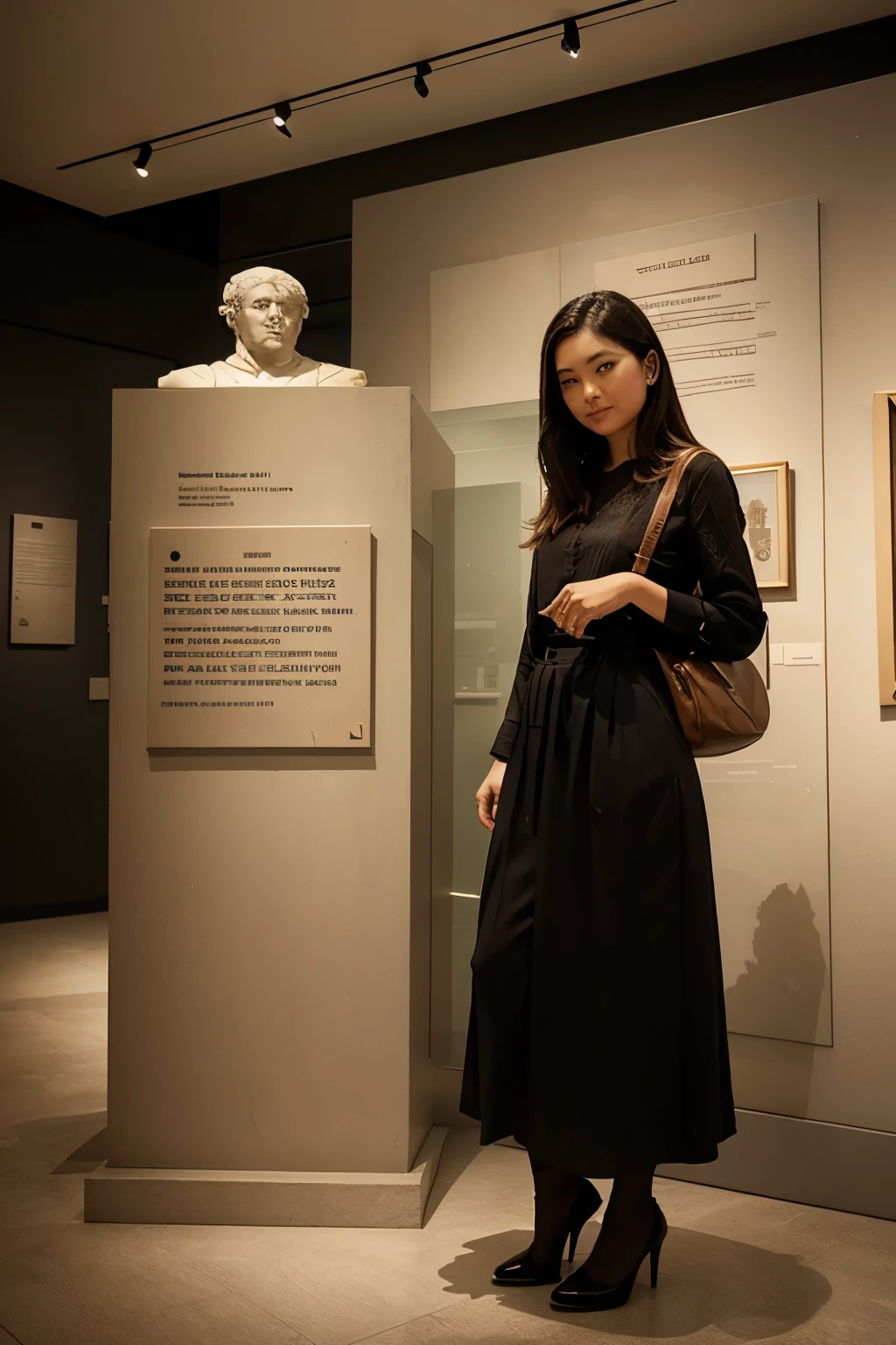 A museum opening invitation card, Date and time: May 5, location: Hong Kong, RSVP by May 4