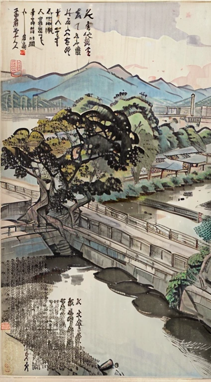 summer，Street View，Solar terms，summer至，culture，Ink Style，mores，Elegant，Along the River in Ming and Qing Dynasties