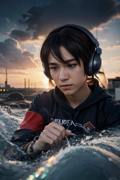 Replace "Anime" with your actual channel name and provide the appropriate social media links. Also, replace "link_to_your_anime_music_art" with the URL of the anime-style artwork depicting a boy listening to music with headphones. This artwork should capture the essence of the musical journey your channel offers.