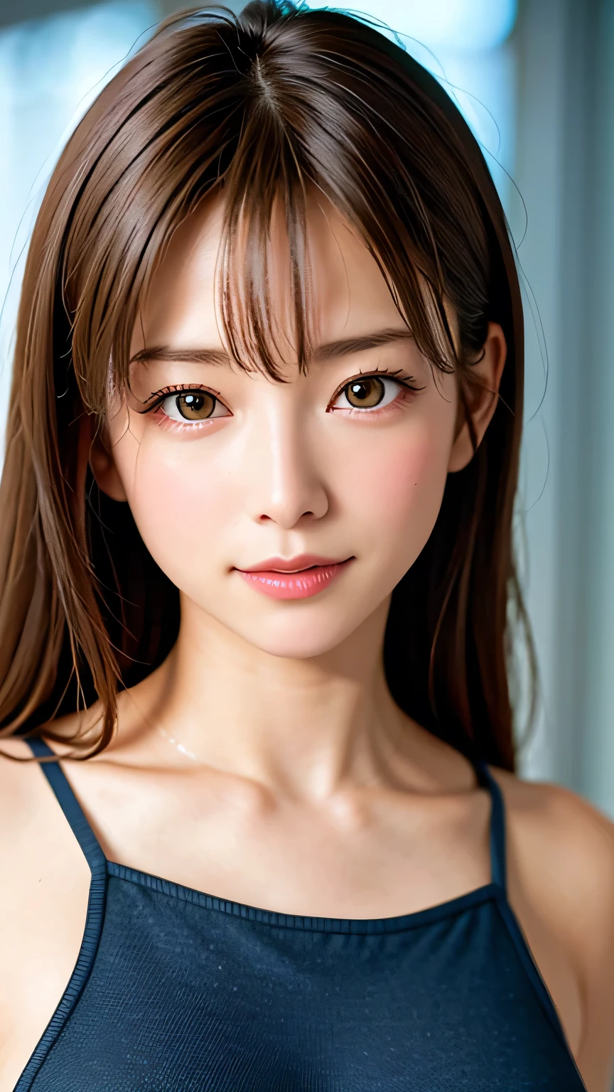 masterpiece, 最high quality, Ultra-high resolution, (Realistic:1.4), Beautiful face in every detail, High Quality Clothing, Amazing European Women, very cute, Portraiture, Soft skin and perfect face、Perfect Face, Shoot your hair, 8k resolution,Super Realistic,Very detailed,high quality, Broad perspective