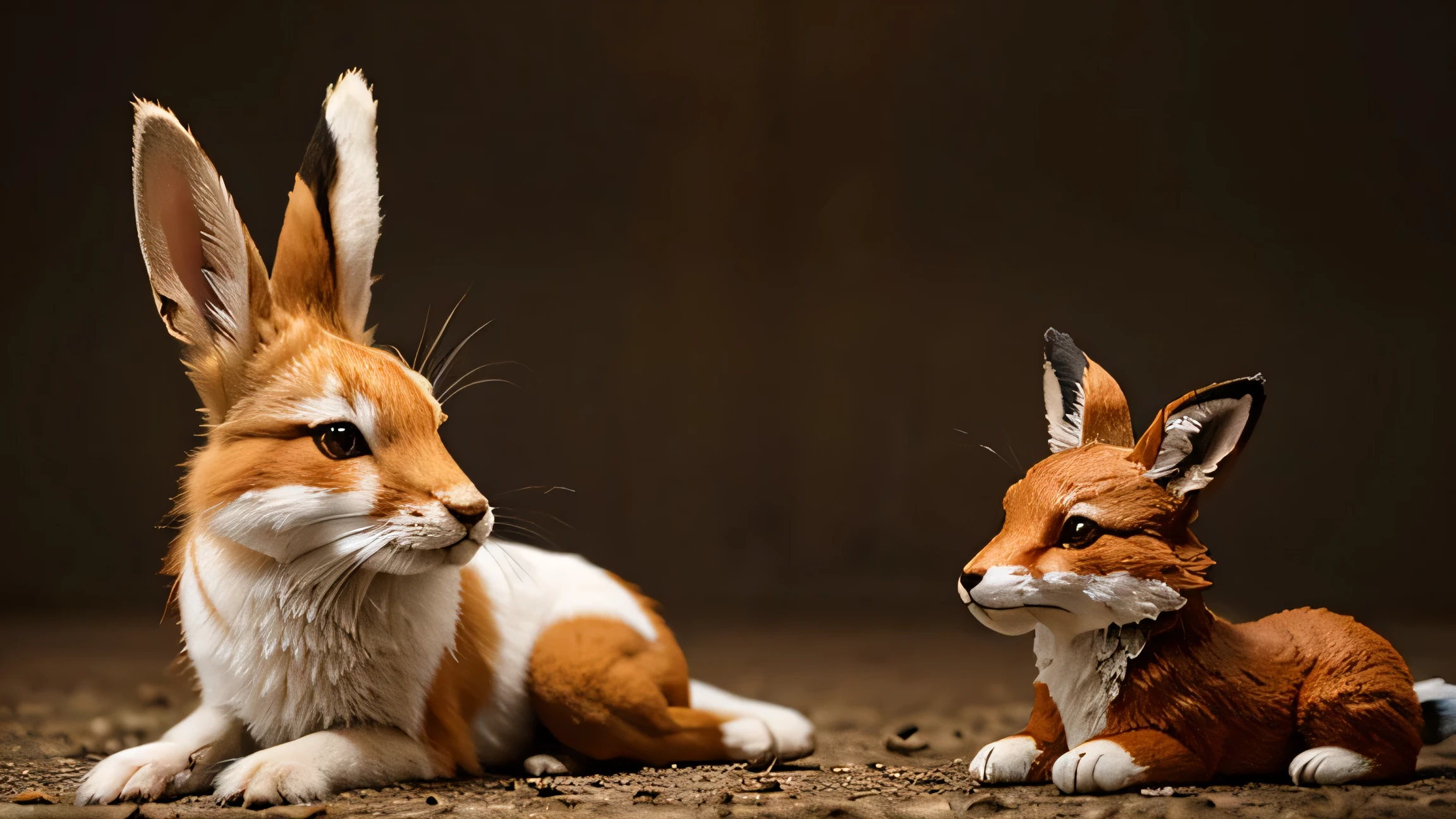 rabbit and fox