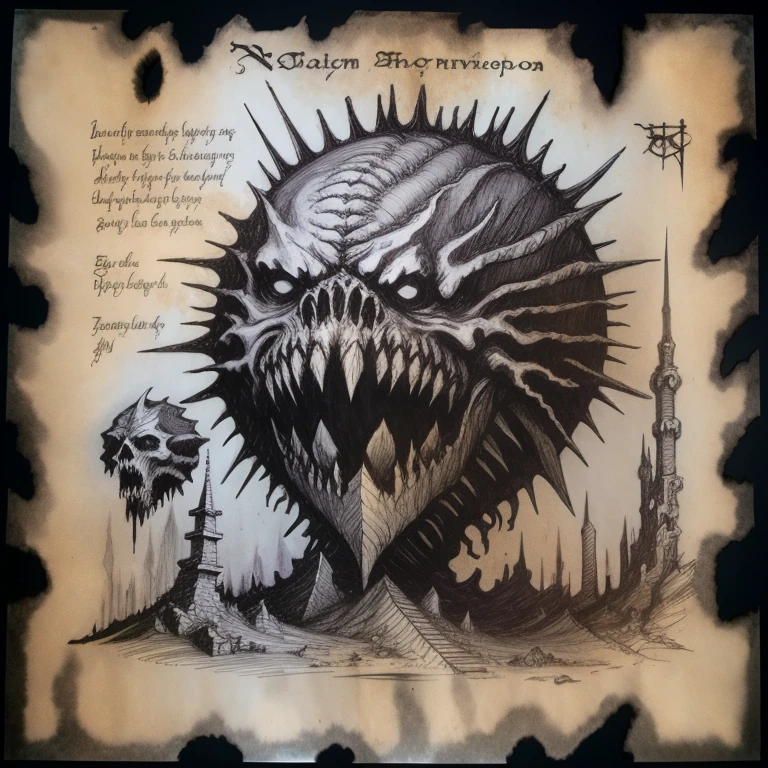 Necronomicon Sketch, Gravity Eater