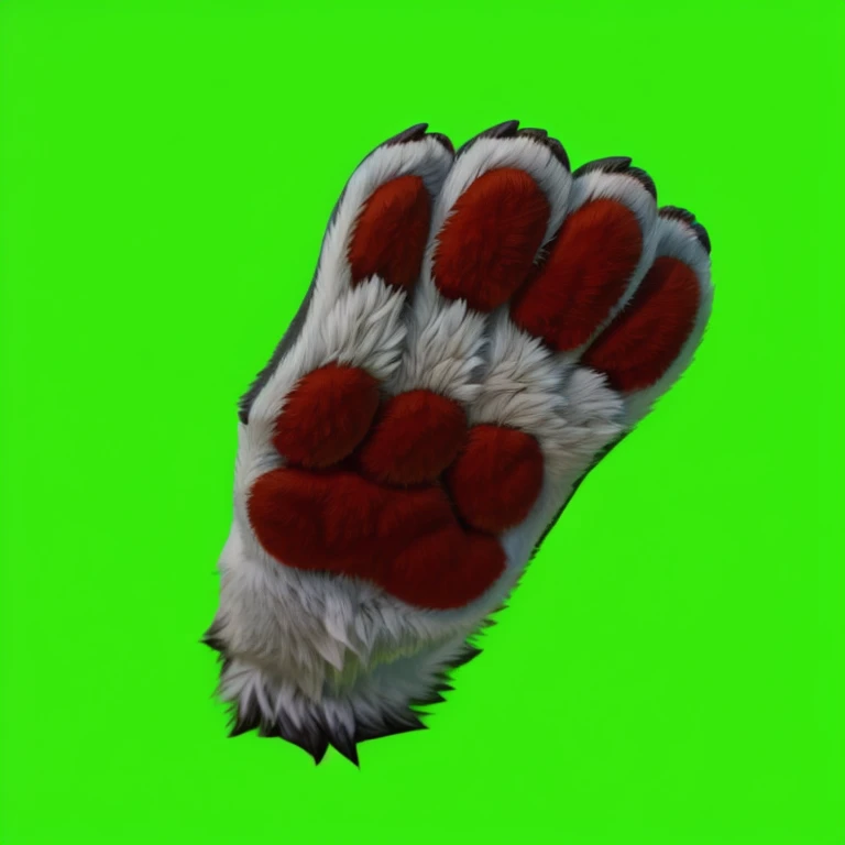 Animal paws, anthro paws, fluffy paws, brown beans, four finger, detailed fur, black fur, perfect light, perfect shadow, hd quality, 4k quality