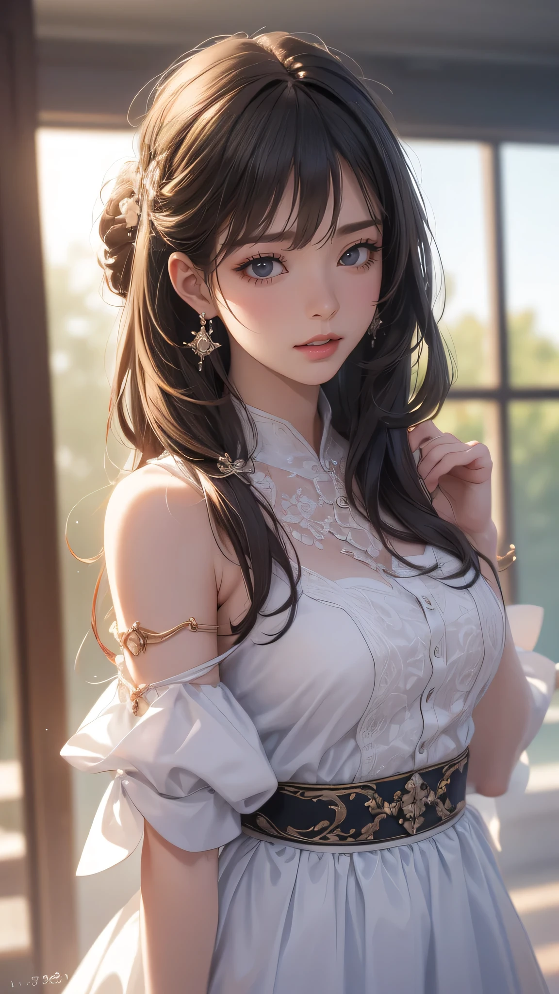 (random cute clothes),(random porn pose),(random hairstyle),(Highest image quality,(8k),ultra-realistic,best quality, high quality, high definition, high quality texture,high detail,beautiful detailed,fine detailed,extremely detailed cg,detailed texture,a realistic representation of the face,masterpiece,Sense of presence)