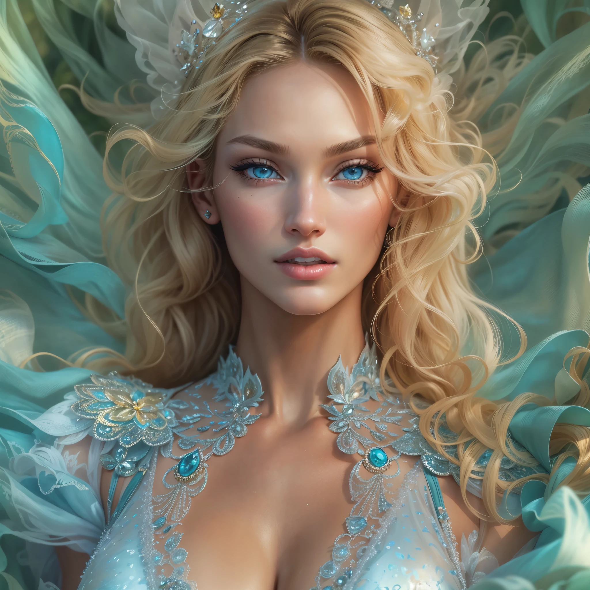 Candice Swanepoel is a fashion model from South Africa. Her physical characteristics are as follows:

- **Height**: She is approximately **175 cm** tall.
- **Measurements**: Her measurements are **84 - 59 - 88 cm**.
- **Eye Color**: She has **blue** eyes.
- **Hair Color**: Her hair color is **gold**.

She is known for her beauty and especially for her work with Victoria's Secret. She became a Victoria's Secret Angel in 2010. She is also described as angelic with her blonde hair and crystal blue eyes. Her work has been varied and has included image modeling for fashion brands such as Versace and Tom Ford, shows for fashion houses such as Givenchy and Fendi, and appearances on the covers of magazines such as Vogue and Elle. Her beauty and talent are highly appreciated by people all over the world.{{{{{{{(masterpiece, .CGI:1.4),(8k raw photo, best quality, masterpiece:1.2) super detailed official art,photorealistic:1.37, (outstanding, professional),masterpiece,best quality,ultra detailed,highres,high-resolution,4k,4kportrait,8k,8kportrait,unity8kwallpaper,extremely detailed CG,realistic,RAW photo,real person,portrait photography,photorealistic,shiny skin,detailed skin,(((dynamic angle full body 
 and dynamic angle wide shot
 and dynamic angle close-up
 and dynamic angle upper body
 and dynamic angle from above
 and dynamic angle from behind
 and dynamic angle from below
 ))),{{{{supermodel }}}},{{{{Photorealistic:1.4}}}}, beautiful detailed, highly detailed eyes and face, beautiful detailed eyes, ridiculous, incredibly ridiculous, super detailed, high resolution, highly detailed, top quality, masterpiece, illustration, highly detailed, CG, unified, 8k wallpaper, amazing, fine detail, masterpiece, top quality, highly detailed CG unified 8k wallpaper, face light, movie lighting,surrealistic female portrait, magic lights, 32K resolution, action poses, realistic photography, dynamic lighting, art station, volume lighting, highly detailed face, awarded, shadows}}}}}}}