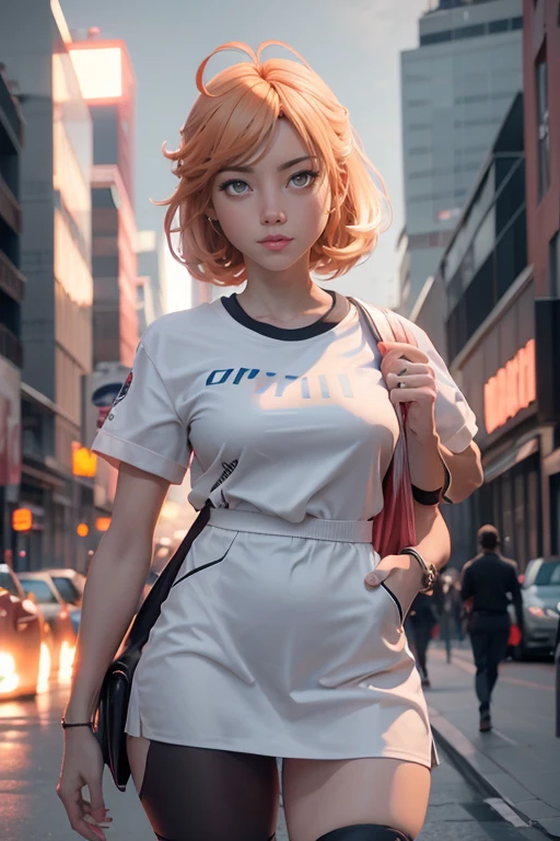 Anime chica con pelo blanco and blue eyes in the city, chica anime seductora, Camiseta, perfect chica con pelo blanco, chica con pelo blanco, arte de anime digital detallado, hermosa chica anime, estilo anime 4k, fondo de pantalla de arte anime 8k, hermosa y atractiva mujer anime, arte anime digital avanzado, hermosa mujer anime, Fondo de pantalla animado 4k, Fondo de pantalla de arte anime 4k, pelo canoso, orange light signal, gran luz LED, fondo naranja, Black and white Dalmatian dog