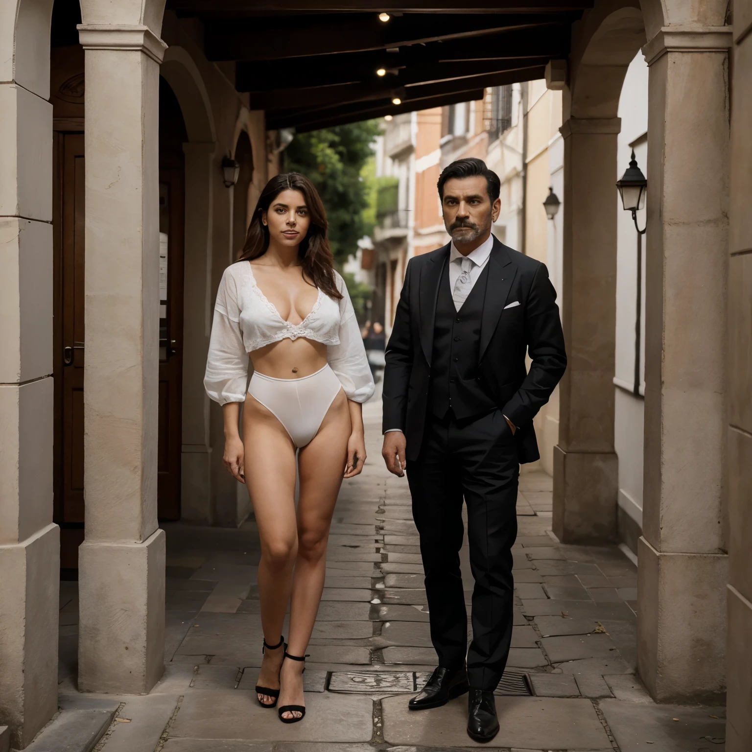 Dos personalidades dentro de un cuerpo de la decada de 1900