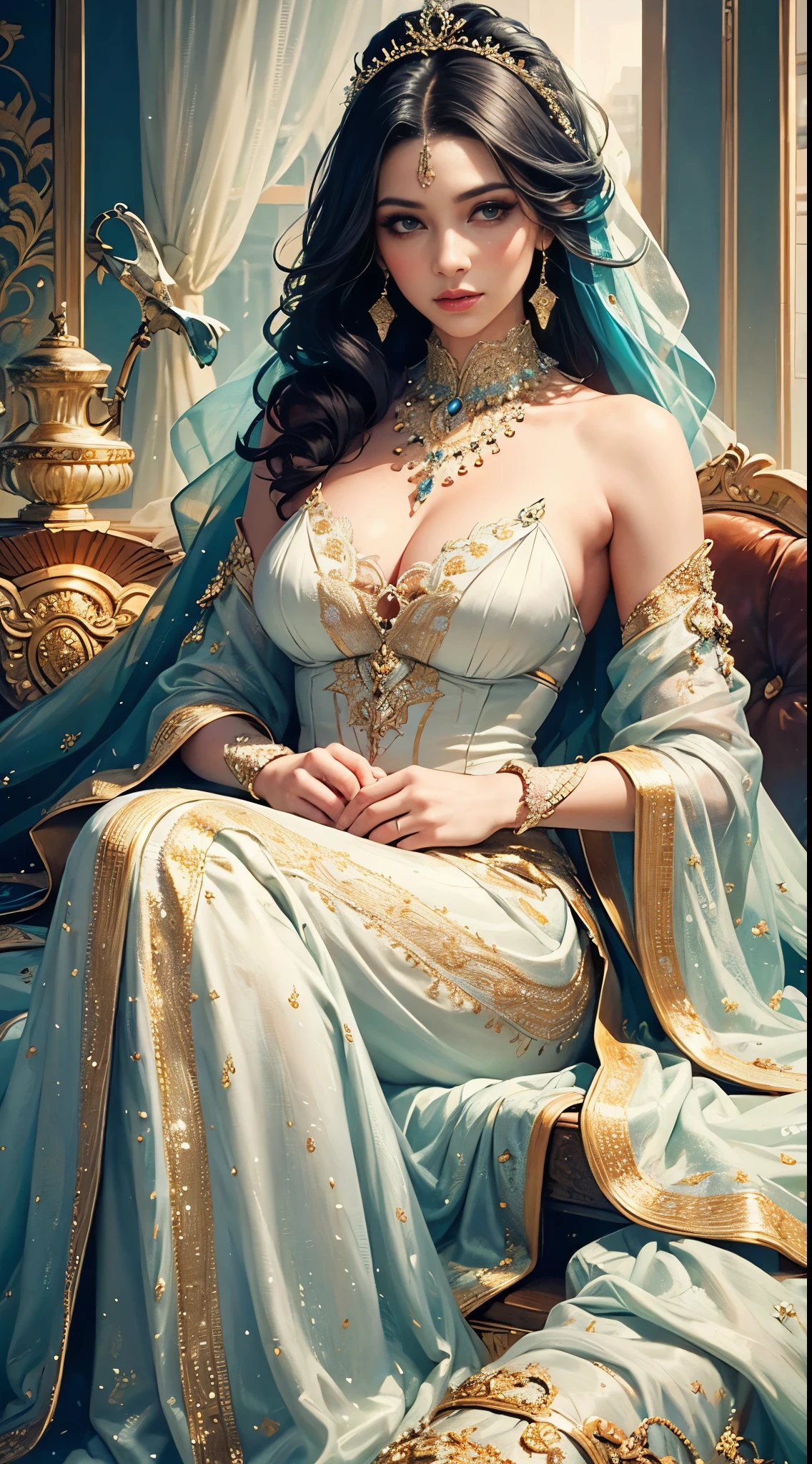 (dark shot:1.1)The whole body of the aristocratic mother,Sexy aristocratic outfit with big breasts(absurderes、hight resolution、ultra-detailliert)、Full body of one woman、Mature woman with big breasts、Nobleman in a luxurious dress、Blonde long hair、Mature woman with thin big breasts、blue eyess、sexy dress、long-sleeve、Finely detailed eyes and detailed face、intricate-detail、BREAK Mosaic Art、small pieces、colorful tesserae、complex pattern、Tiled design、durable surfaces、Old-fashioned technique BREAK macro photography、extreme close - up、intricate-detail、magnified textures、Stunning clarity、Hidden beauty、Immersive perspective break、 artisanal creations、Handmade products、unique designs、intricate detailes、Creative expression、skilled craftsmanship,enticing,enticing,