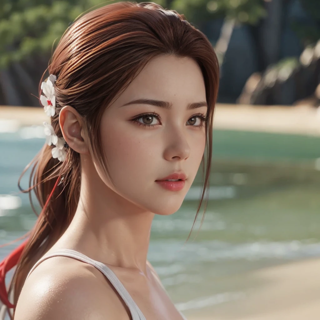 ((Best Quality, 8k, Masterpiece:1.3)), Focus: 1.2, Perfect Body Beauty: 1.4, Buttocks: 1.2, ((Long Hair)), (Wet Clothes: 1.1) , (Rain, Street:1.3), Bandeau Dress: 1.1, Highly Detailed Face and Skin Texture, Detailed Eyes, Double Eyelids, Whitened Skin, Smile, Big Breasts