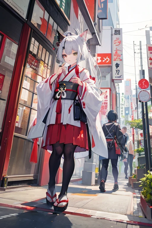 Armed with cute samurai cats control humans and Tokyo 