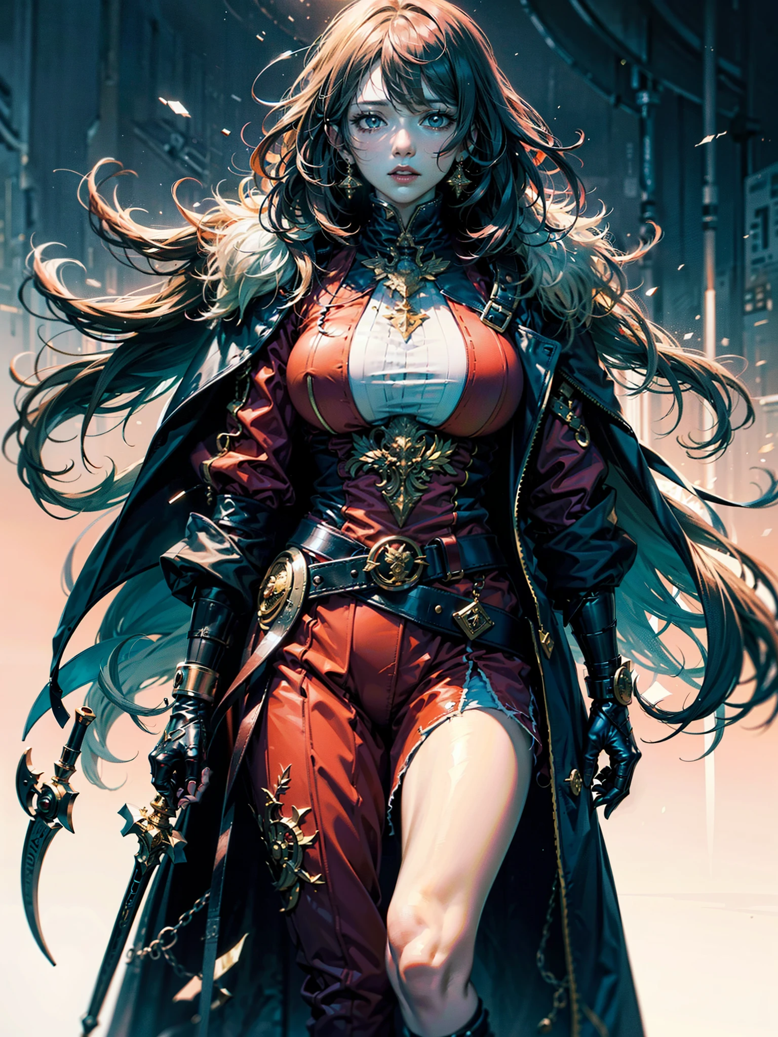 personaje de anime con alas y una espada caminando sobre un suelo de madera, epic anime artwork, anime fantasy illustrations, anime fantasy illustration, 2. 5 d cgi anime fantasy illustrations, por Yang J., anime rudo 8k, epic anime fantasy, tendencia en artstation pixiv, Fondo de pantalla animado 4k, Fondo de pantalla de arte anime 4K, Fondo de pantalla de arte anime 4k, Fondo de pantalla manga 4k