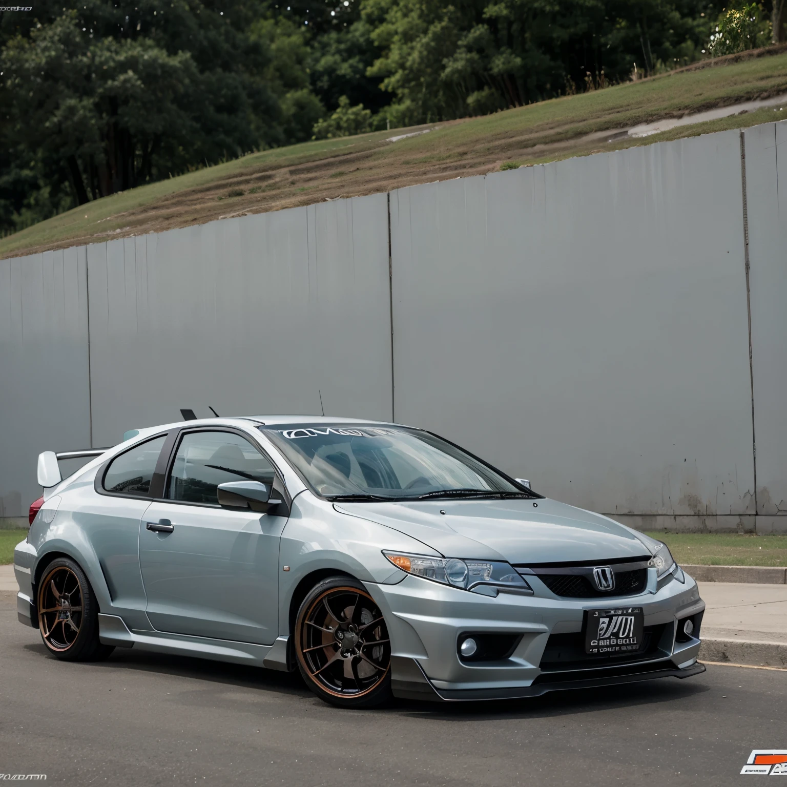 Honda Civic 2008 con body kit