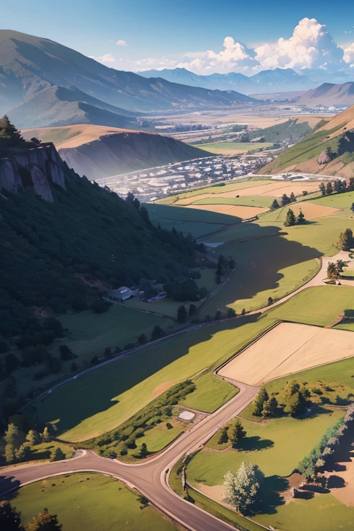 A California countryside in the art work of the video game Life is Strange, highly detailed, 4K
