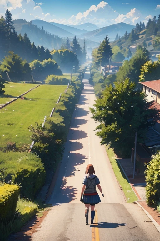 A California countryside in the art work of the video game Life is Strange, highly detailed, 4K