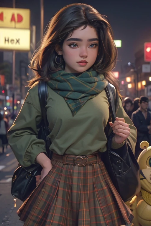 (Obra maestra:1.2),mejor calidad,high resolution,fondo de pantalla de unidad 8k,(illustrenion:1),Perfect lighting,foto_\(medio\),fotorealista,realista,
1 chica, solo, mirando en espectador, al aire libre,oscuro_disparo, Ashley Graham, ropa amarilla, verde plaid skirt, 1 chica, rubio_cabello, feenhers, verde_eyes, mirando_en_espectador, cielo_militar_uniform, realista, corto_cabello, solo, barrido_golpes, superior_cuerpo, 1 chica, solo, mirando_en_espectador, corto_cabello, rubio_cabello, verde_eyes, chaqueta, superior_cuerpo, bufanda, labios, hoja, pecas, rojo_bufanda, realista, Fondo