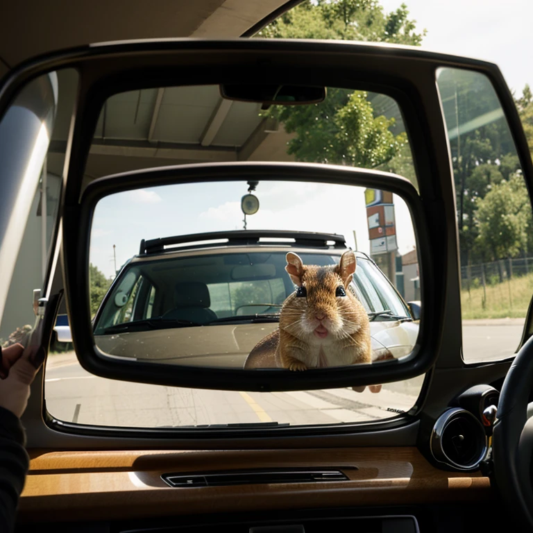A Polish gerbil in the fast lane Looking through the rearview mirror