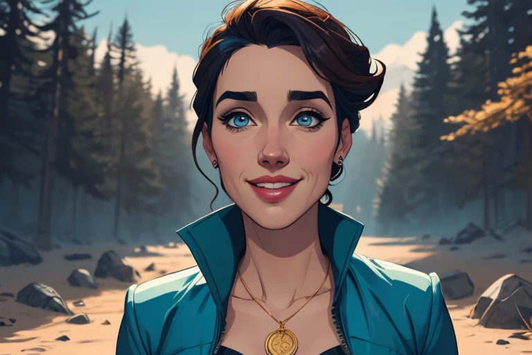 Personagem mulher estilo atompunk Fiona rainha Anna de Arendelle com marcas de guerras Imagem de desenho animado de uma mulher .Ilustra??o estilo desenho animado, estilo de arte dos desenhos animados, estilo de arte dos desenhos animados, digital illustration style, estilo atompunk design de personagens altamente detalhado, arte digital detalhada coragem, Forest fan art, Design de personagens de retrato, beautiful digital illustration, retrato de alta qualidade, Arte em quadrinhos, mulher jovem cabelo com transas lindas . Queen Anna of ArendelleBeautiful lined eyes Medium large bust and wonderful sexy clothes. image expression of sexual desire from waist to head illustration Queen Anne of Arendelle atompunk style Fallout 4 style pose playboy magazine sensual witch Character cartoon style facial expression happy beautiful smile and six medium small portrait mode waist up with lots of gold around her other stones portrait precious mode waist up queen of the south Jennifer Connelly GTA scenery dominatrix gold coins chest with jewelry with her boyfriend, um homem com barba preta, armado com um estilo militar,