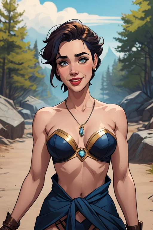 Personagem mulher estilo atompunk Fiona rainha Anna de Arendelle com marcas de guerras Imagem de desenho animado de uma mulher .Ilustra??o estilo desenho animado, estilo de arte dos desenhos animados, estilo de arte dos desenhos animados, digital illustration style, estilo atompunk design de personagens altamente detalhado, arte digital detalhada coragem, Forest fan art, Design de personagens de retrato, beautiful digital illustration, retrato de alta qualidade, Arte em quadrinhos, mulher jovem cabelo com transas lindas . Queen Anna of ArendelleBeautiful lined eyes Medium large bust and wonderful sexy clothes. image expression of sexual desire from waist to head illustration Queen Anne of Arendelle atompunk style Fallout 4 style pose playboy magazine sensual witch Character cartoon style facial expression happy beautiful smile and six medium small portrait mode waist up with lots of gold around her other stones precious portrait mode waist up queen of the south Jennifer Connelly GTA scenery dominatrix gold coins chest with jewelry with her boyfriend, um homem com barba preta, armado com um estilo militar,