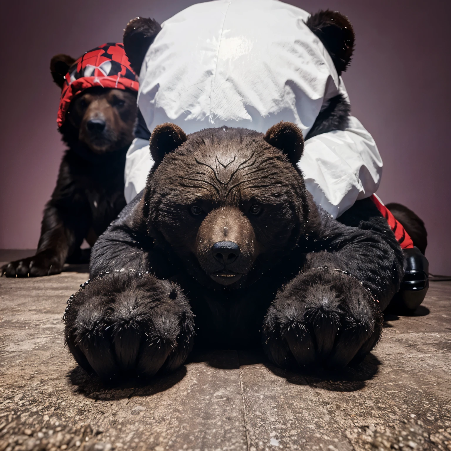 Urso polar + aranha